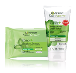 skinactive clean plus product line